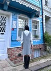 Gri Kaşe Kısa Jile Elbise