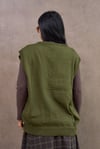 Haki Yeşil Oversize Süveter