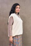 Krem Oversize Süveter