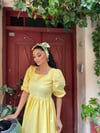 Limon Desenli Poplin Bandana