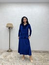 Mavi Kadife Bluz