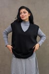 Siyah Oversize Süveter