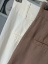 %100 KETEN GENİŞ PAÇA PANTOLON