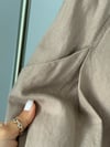 %100 KETEN GENİŞ PAÇA PANTOLON