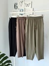 AHŞAP BONCUKLU TENSEL PANTOLON