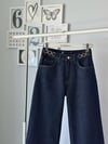 AKSESUARLI DARK BLUE JEAN