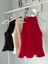 BAĞCIKLI PEPLUM BLUZ