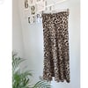 BELİ LASTİKLİ LEOPAR ETEK