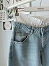 BOXER DETAYLI GENİŞ PAÇA JEAN