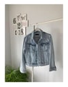 BUZ MAVİ DENIM CEKET
