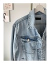 BUZ MAVİ DENIM CEKET