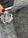 ÇİÇEK DÜĞME KABAN HIRKA