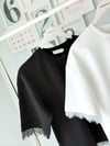 DANTEL ŞERİTLİ PREMIUM TSHIRT