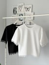 DANTEL ŞERİTLİ PREMIUM TSHIRT