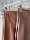 DERİ FLATOLU PANTOLON