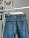 DÖKÜMLÜ WİDE LEG JEAN