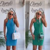FİTİLLİ BODYCON ELBISE