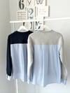 GÖMLEK GARNİLİ SWEATSHIRT