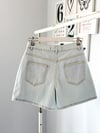 ICE BLUE DENIM ŞORT