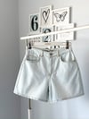 ICE BLUE DENIM ŞORT