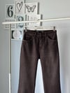 KAHVERENGİ STRAIGHT FİT JEAN
