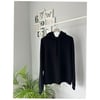 KAPŞONLU SİYAH SWEATSHIRT