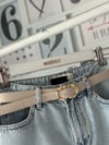 KEMERLİ 5 CEP DENIM ŞORT