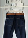 KEMERLİ CEP DETAYLI FLARE JEAN