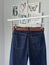 KEMERLİ DARK BLUE JEAN