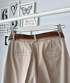 KEMERLİ GABARDİN PANTOLON