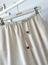 KETEN BELİ LASTİKLİ PANTOLON