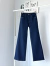 KOYU MAVİ WİDE LEG JEAN