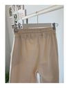 KREM GENİŞ PAÇA PANTOLON