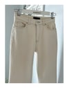 KREM WIDE LEG JEAN