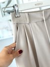 KUMAŞ FLARE PANTOLON