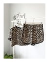 LEOPAR BLUZ ŞORT TAKIM