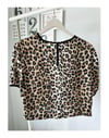 LEOPAR BLUZ ŞORT TAKIM