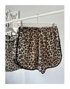 LEOPAR BLUZ ŞORT TAKIM