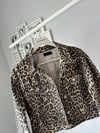 LEOPAR DESEN DENIM CEKET