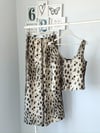 LEOPAR DESEN SATEN TAKIM