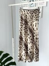 LEOPAR DESEN SATEN VEREV ETEK