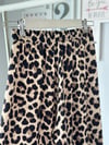 LEOPAR SATEN PANTOLON
