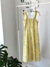 LİMON DESENLİ ELBİSE