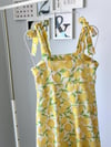 LİMON DESENLİ ELBİSE
