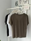LYOCELL V YAKA TSHIRT