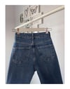 MAVİ TAŞLAMALI FLARE JEAN