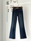 NERVÜRLÜ FLARE JEAN