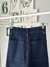 NERVÜRLÜ WIDE LEG JEAN