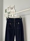 ÖNDEN CEPLİ WIDE LEG JEAN
