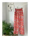 ORANGE DESEN BELİ LASTİKLİ PANTOLON